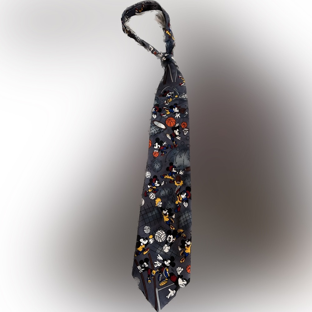 Necktie dressy casual business Mickey Mouse Sports